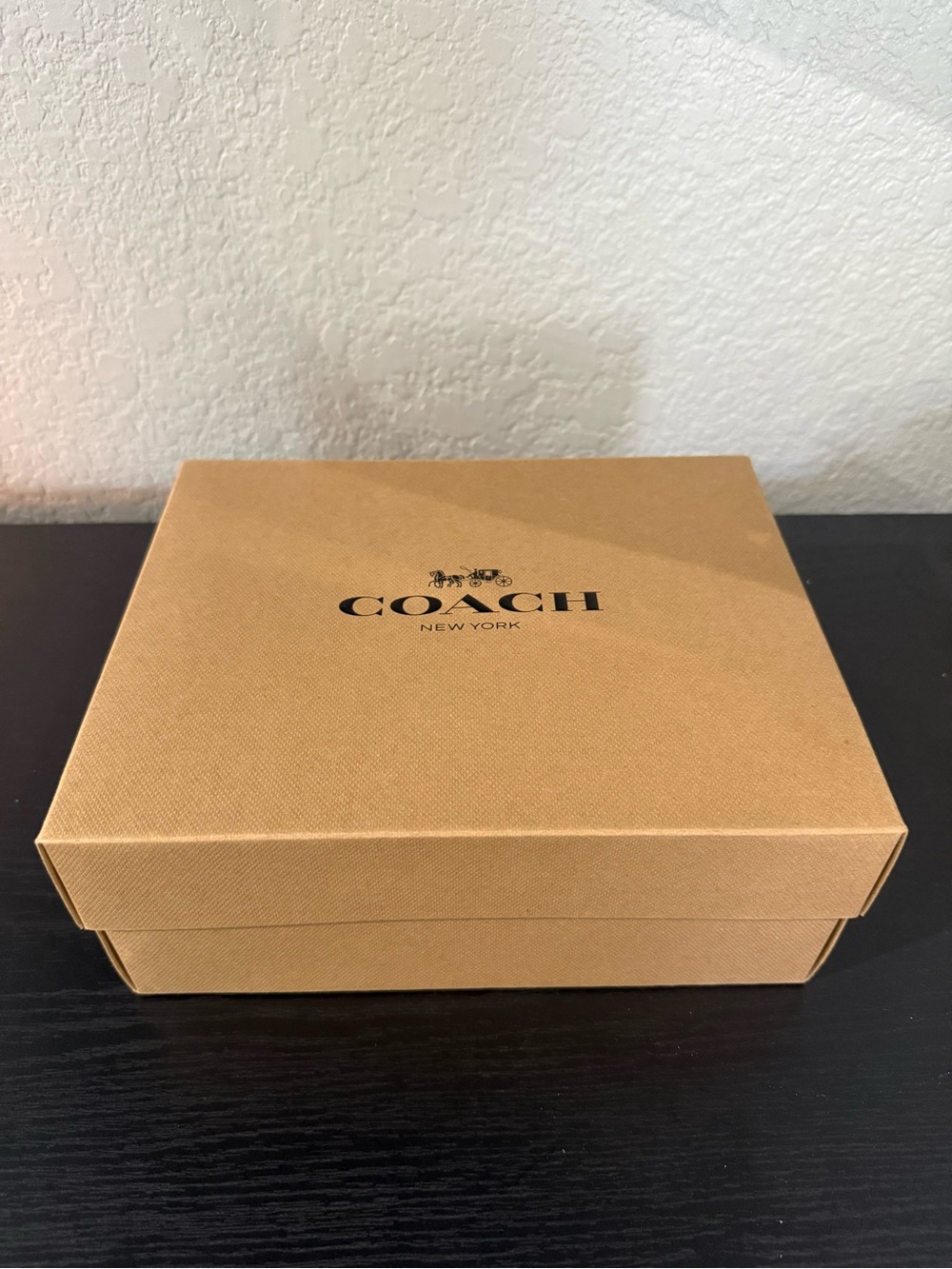 Coach Tan Signature Gift Box